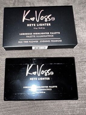 K Voss Heye Lighter Highlighter Palette Silk Tree Flower Evening Primrose Vegan